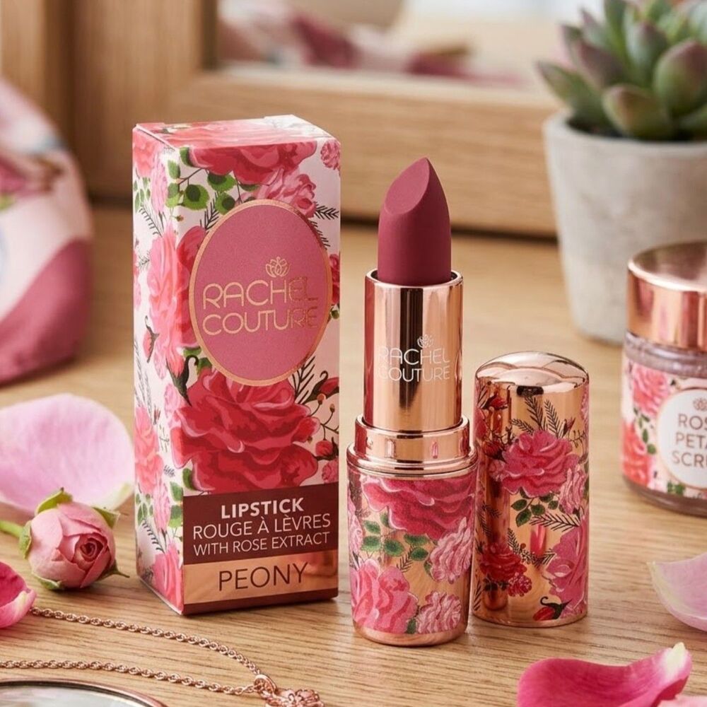Rachael Couture Peony Matte Lipstick NWT Vegan Pink OS